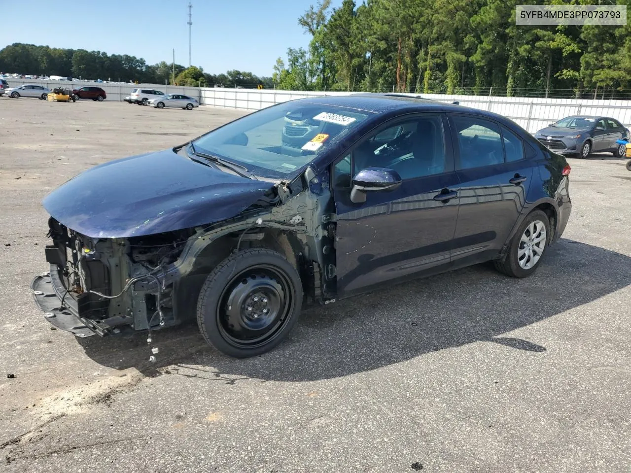 5YFB4MDE3PP073793 2023 Toyota Corolla Le