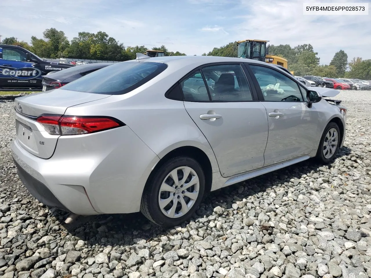 2023 Toyota Corolla Le VIN: 5YFB4MDE6PP028573 Lot: 71220914