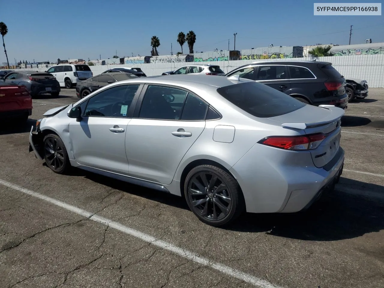 2023 Toyota Corolla Se VIN: 5YFP4MCE9PP166938 Lot: 71260174