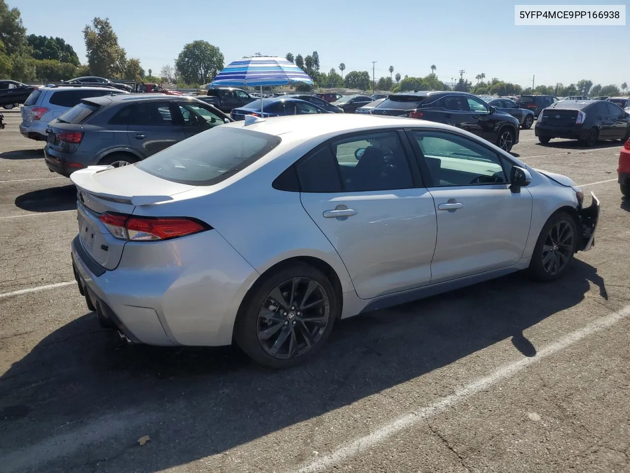 2023 Toyota Corolla Se VIN: 5YFP4MCE9PP166938 Lot: 71260174