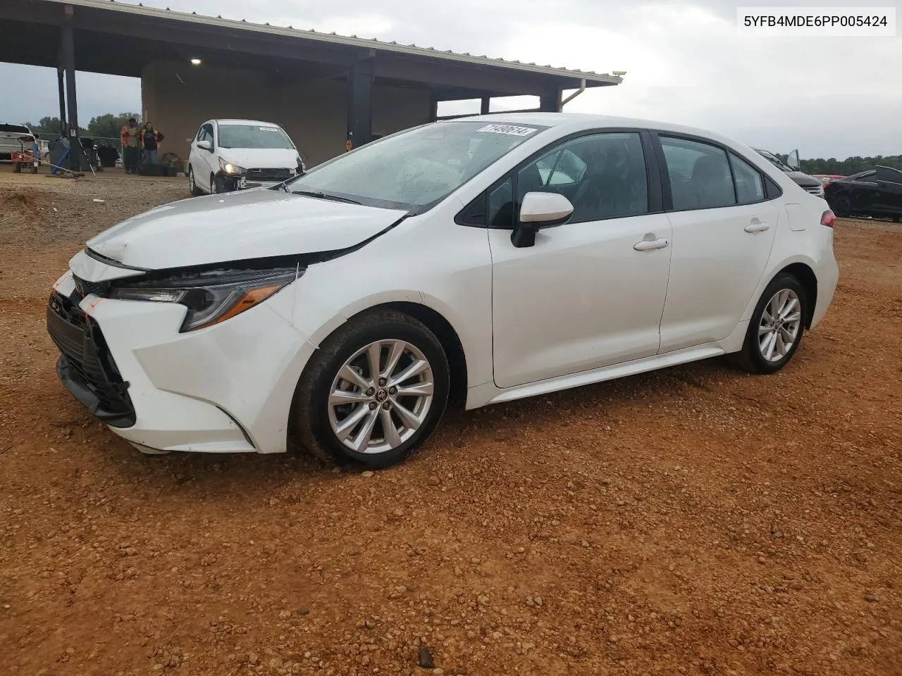 2023 Toyota Corolla Le VIN: 5YFB4MDE6PP005424 Lot: 71490614