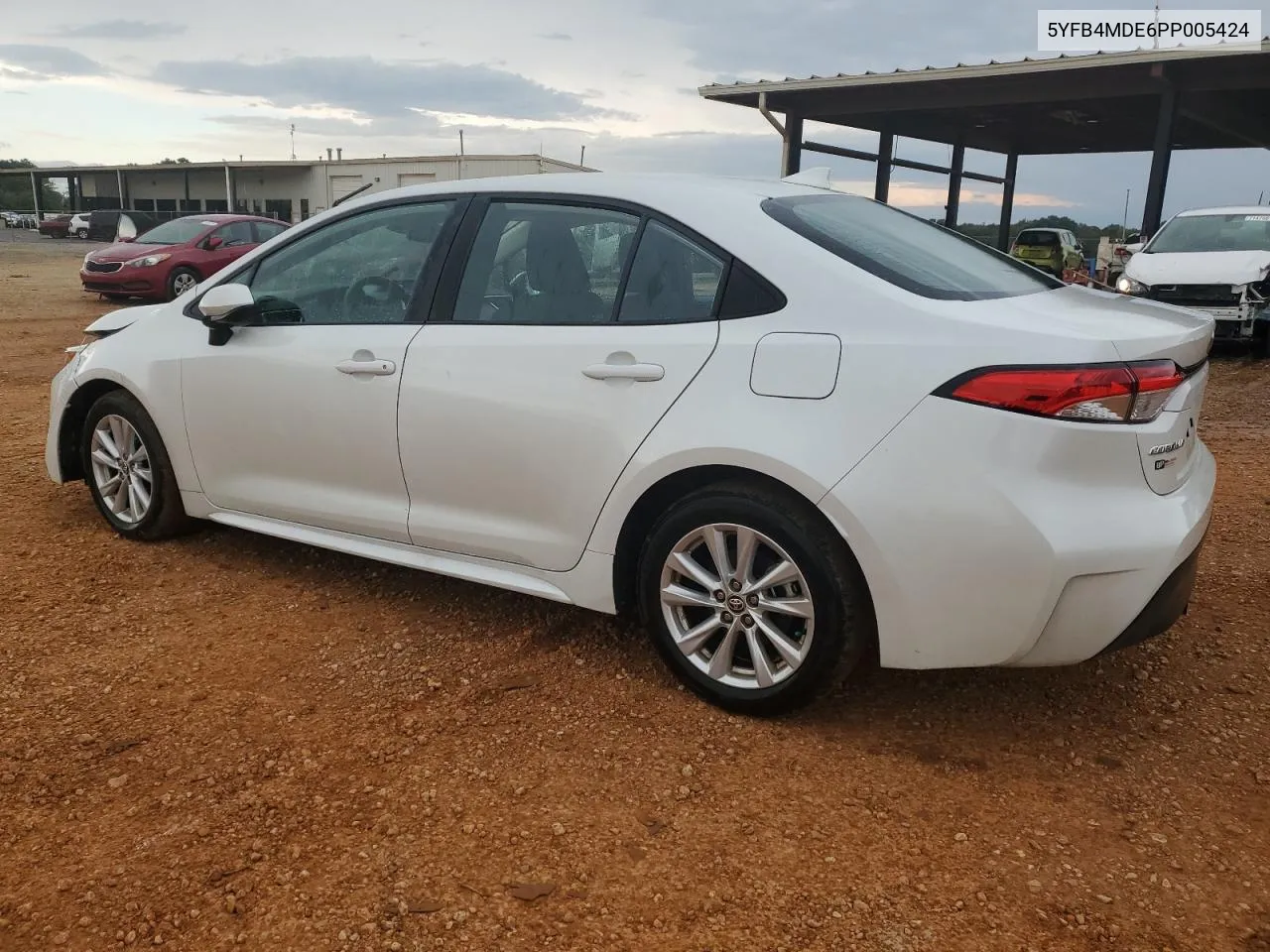 2023 Toyota Corolla Le VIN: 5YFB4MDE6PP005424 Lot: 71490614