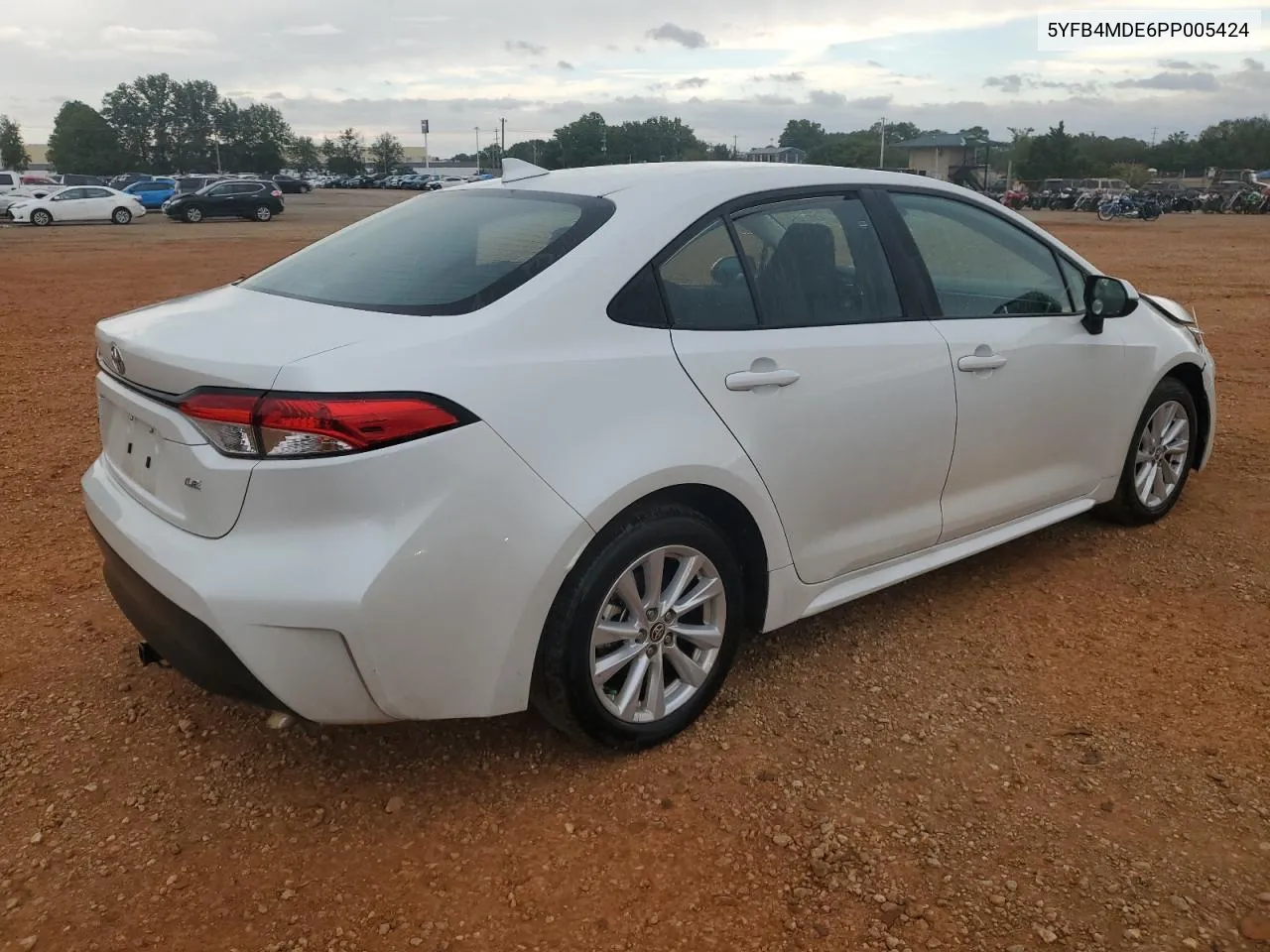 2023 Toyota Corolla Le VIN: 5YFB4MDE6PP005424 Lot: 71490614