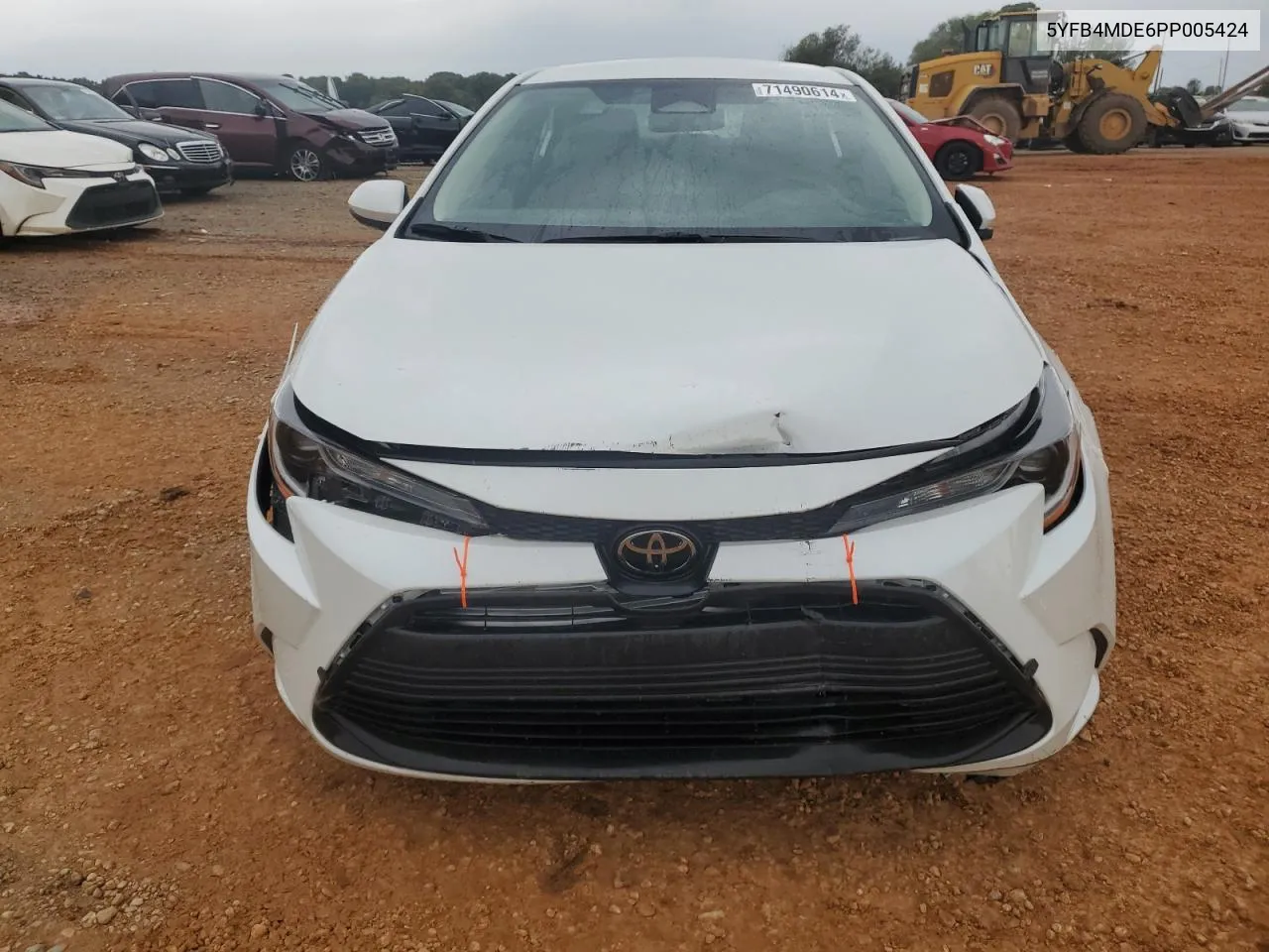 2023 Toyota Corolla Le VIN: 5YFB4MDE6PP005424 Lot: 71490614