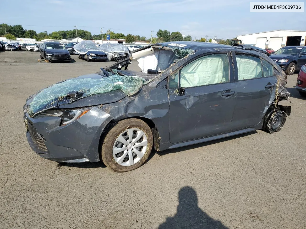 2023 Toyota Corolla Le VIN: JTDB4MEE4P3009706 Lot: 71752014