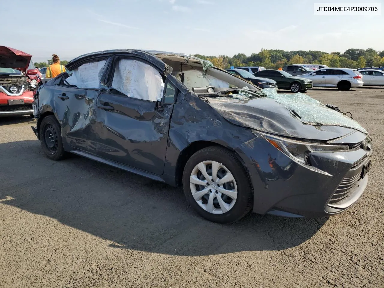 2023 Toyota Corolla Le VIN: JTDB4MEE4P3009706 Lot: 71752014