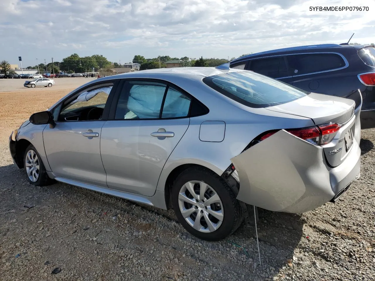 2023 Toyota Corolla Le VIN: 5YFB4MDE6PP079670 Lot: 71776124