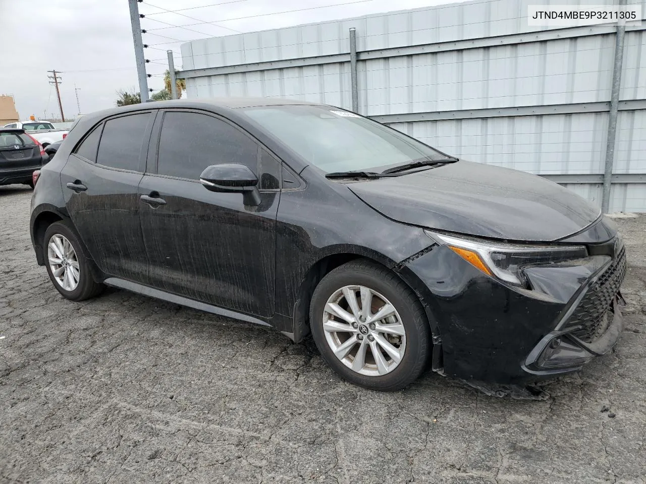 2023 Toyota Corolla Se VIN: JTND4MBE9P3211305 Lot: 72024094