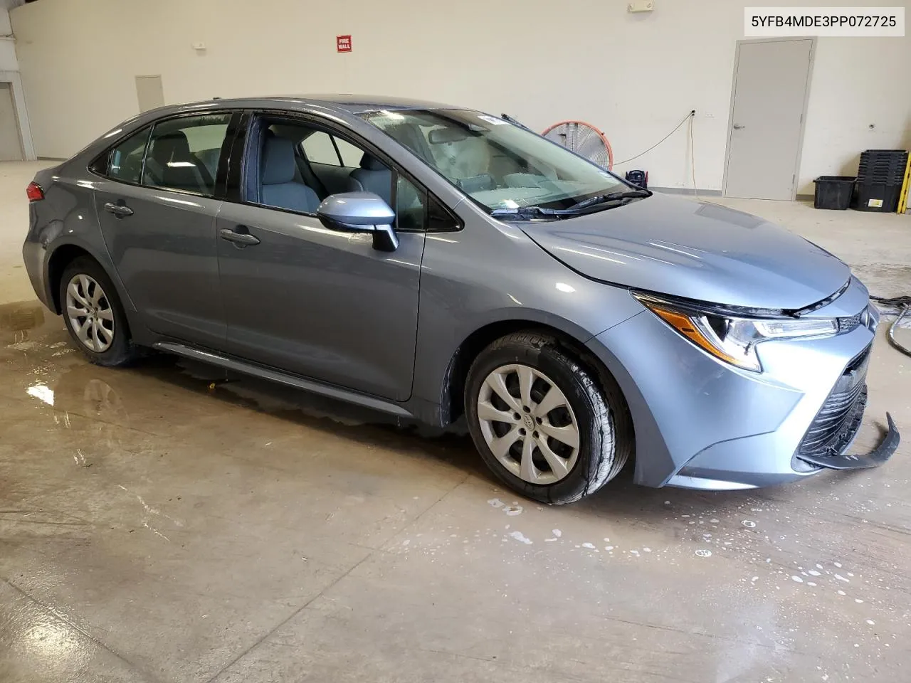 2023 Toyota Corolla Le VIN: 5YFB4MDE3PP072725 Lot: 72136594