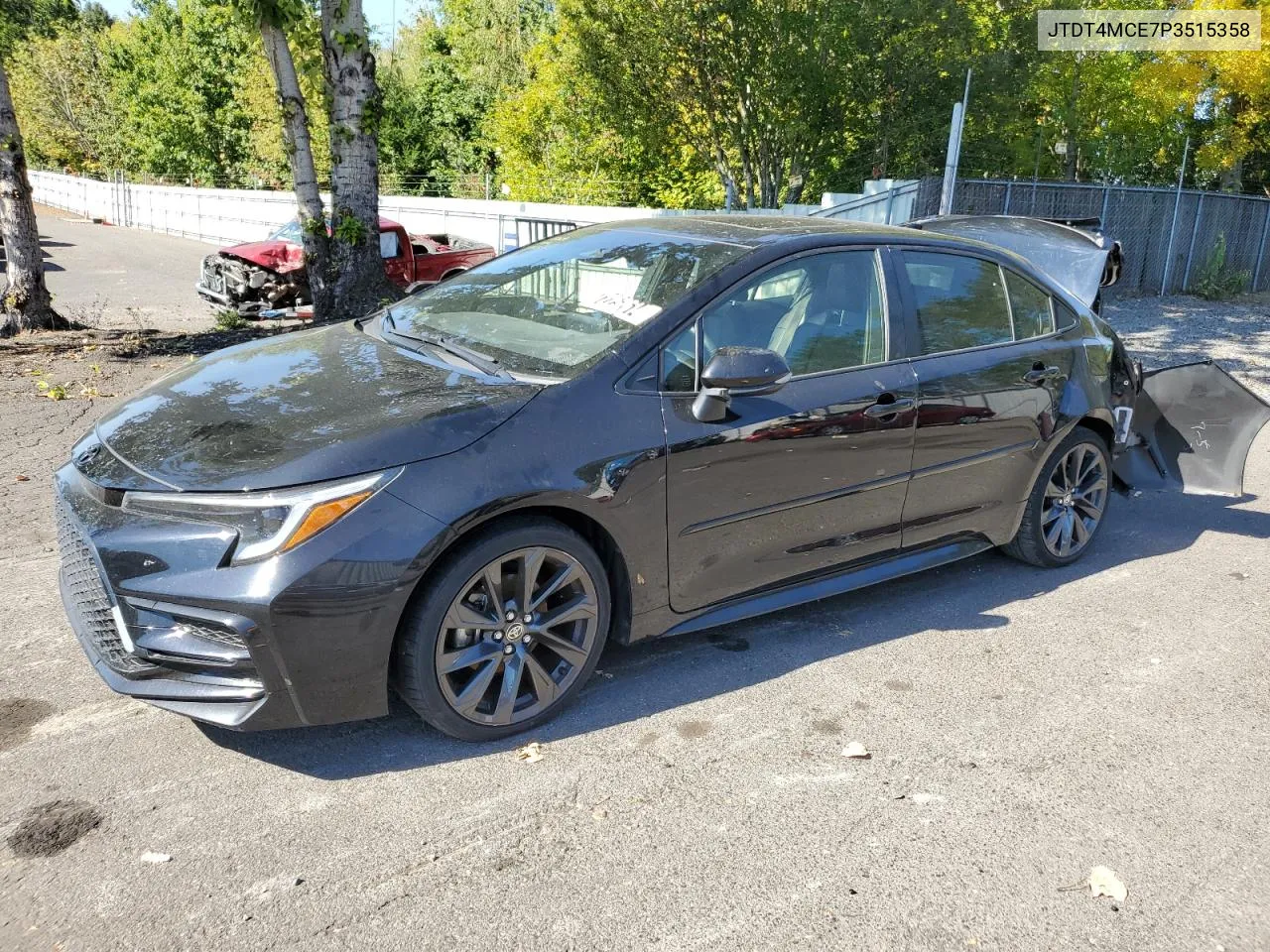 2023 Toyota Corolla Xse VIN: JTDT4MCE7P3515358 Lot: 72252614