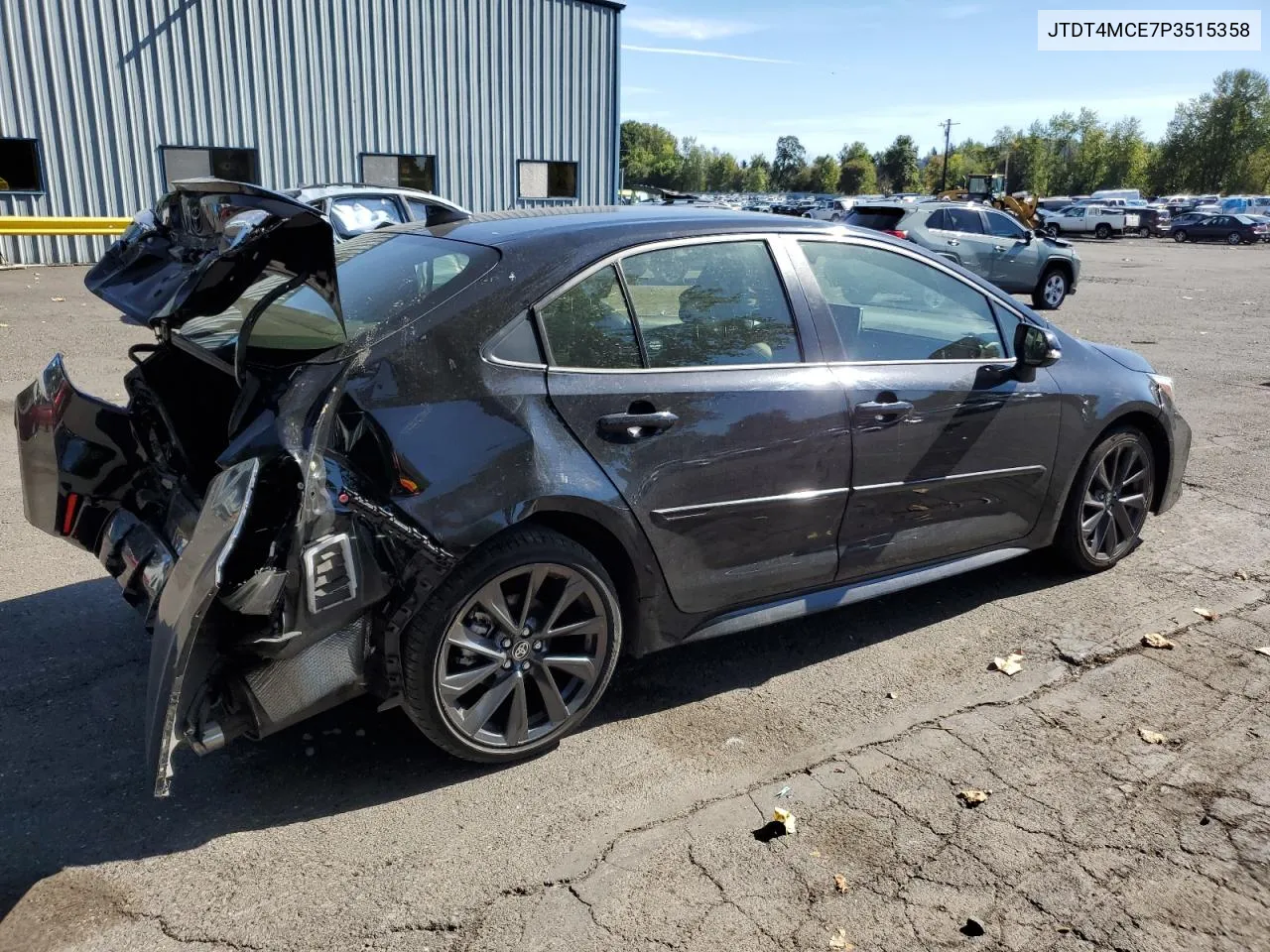 2023 Toyota Corolla Xse VIN: JTDT4MCE7P3515358 Lot: 72252614