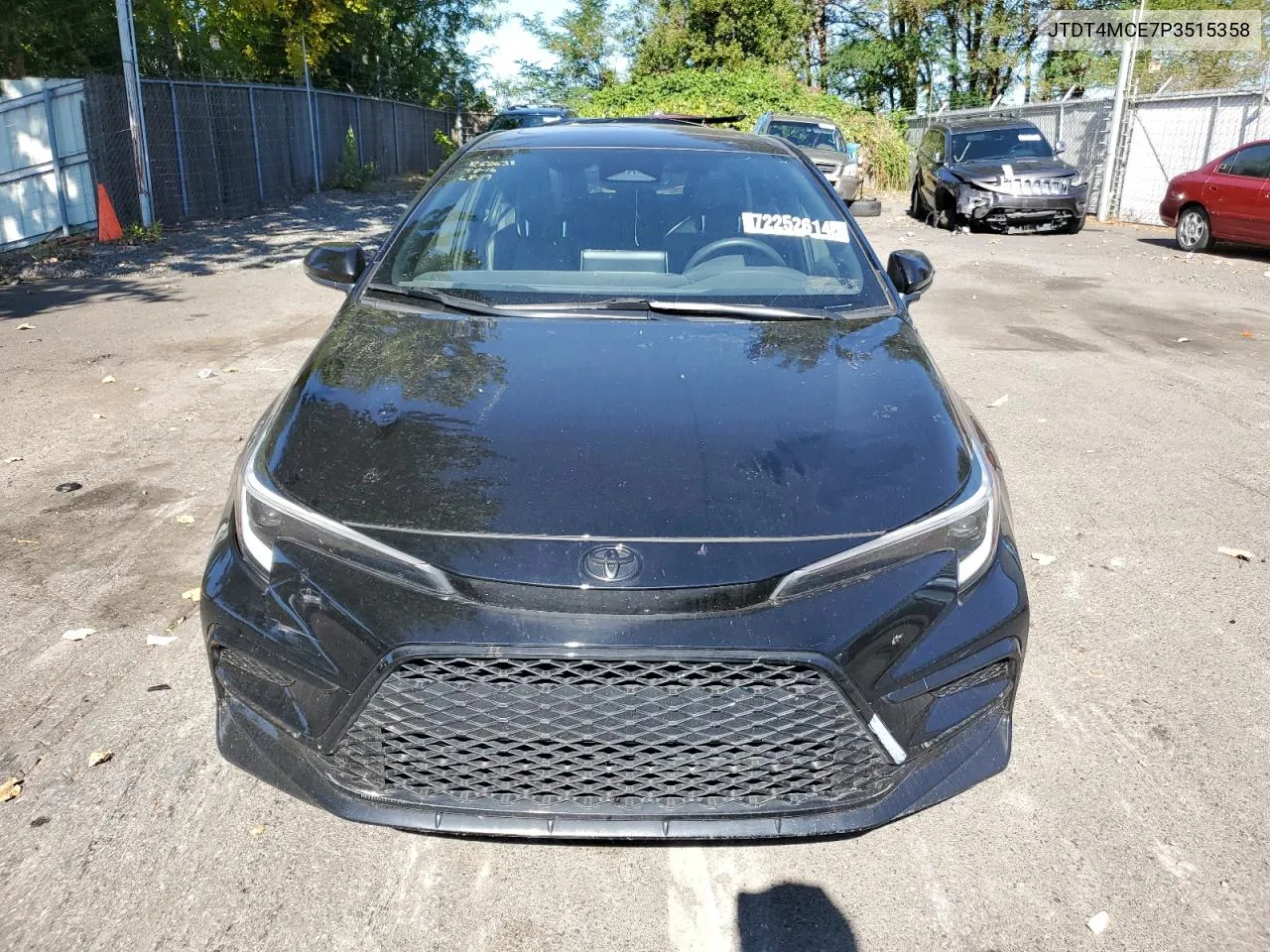 2023 Toyota Corolla Xse VIN: JTDT4MCE7P3515358 Lot: 72252614