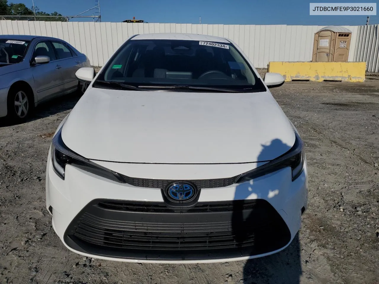 2023 Toyota Corolla Le VIN: JTDBCMFE9P3021660 Lot: 72402334