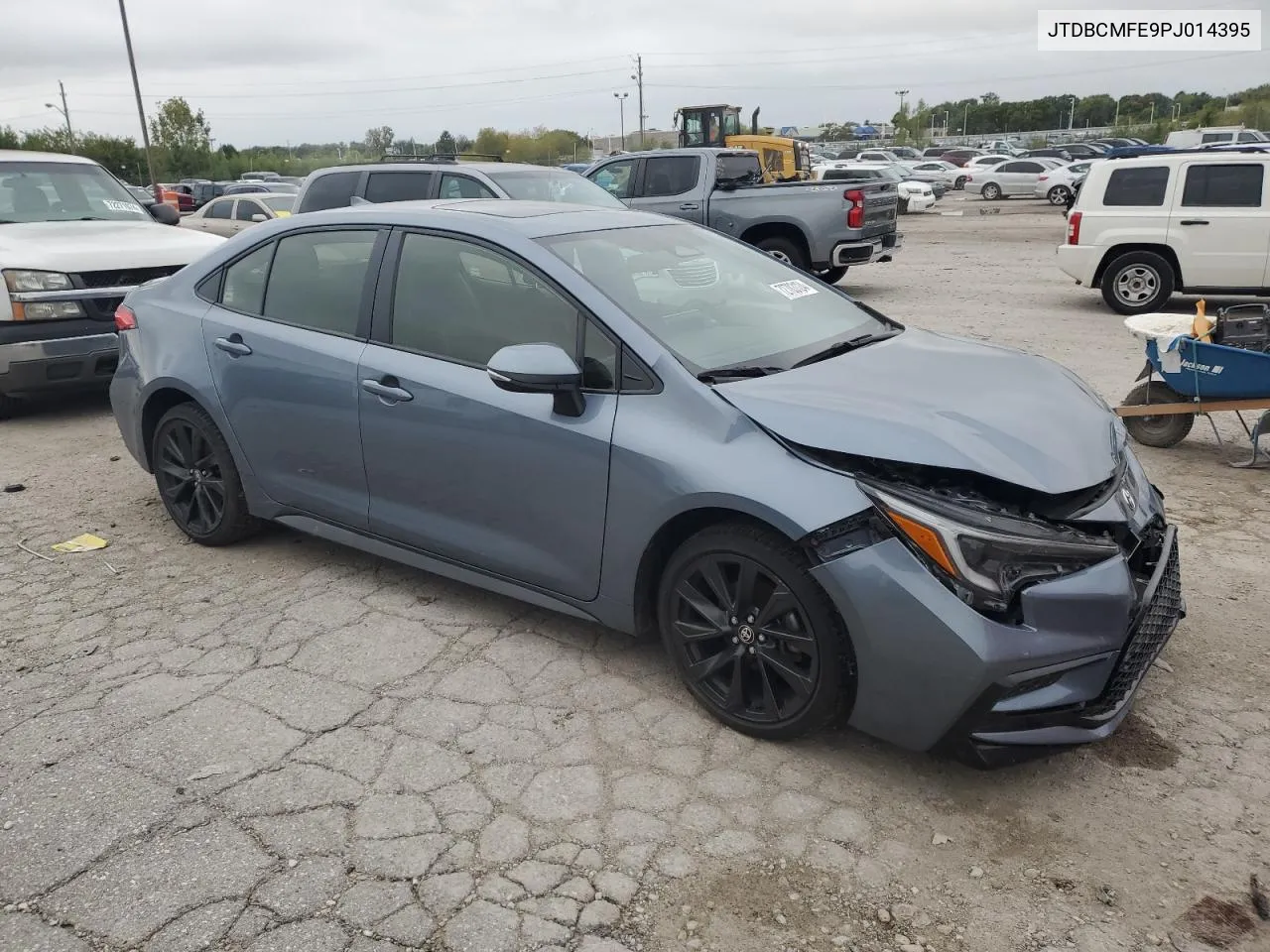 2023 Toyota Corolla Le VIN: JTDBCMFE9PJ014395 Lot: 72783124