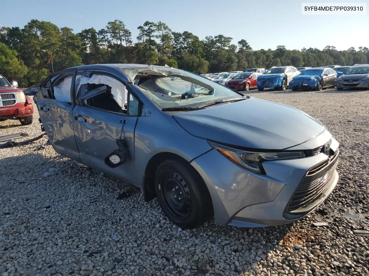 2023 Toyota Corolla Le VIN: 5YFB4MDE7PP039310 Lot: 72811544