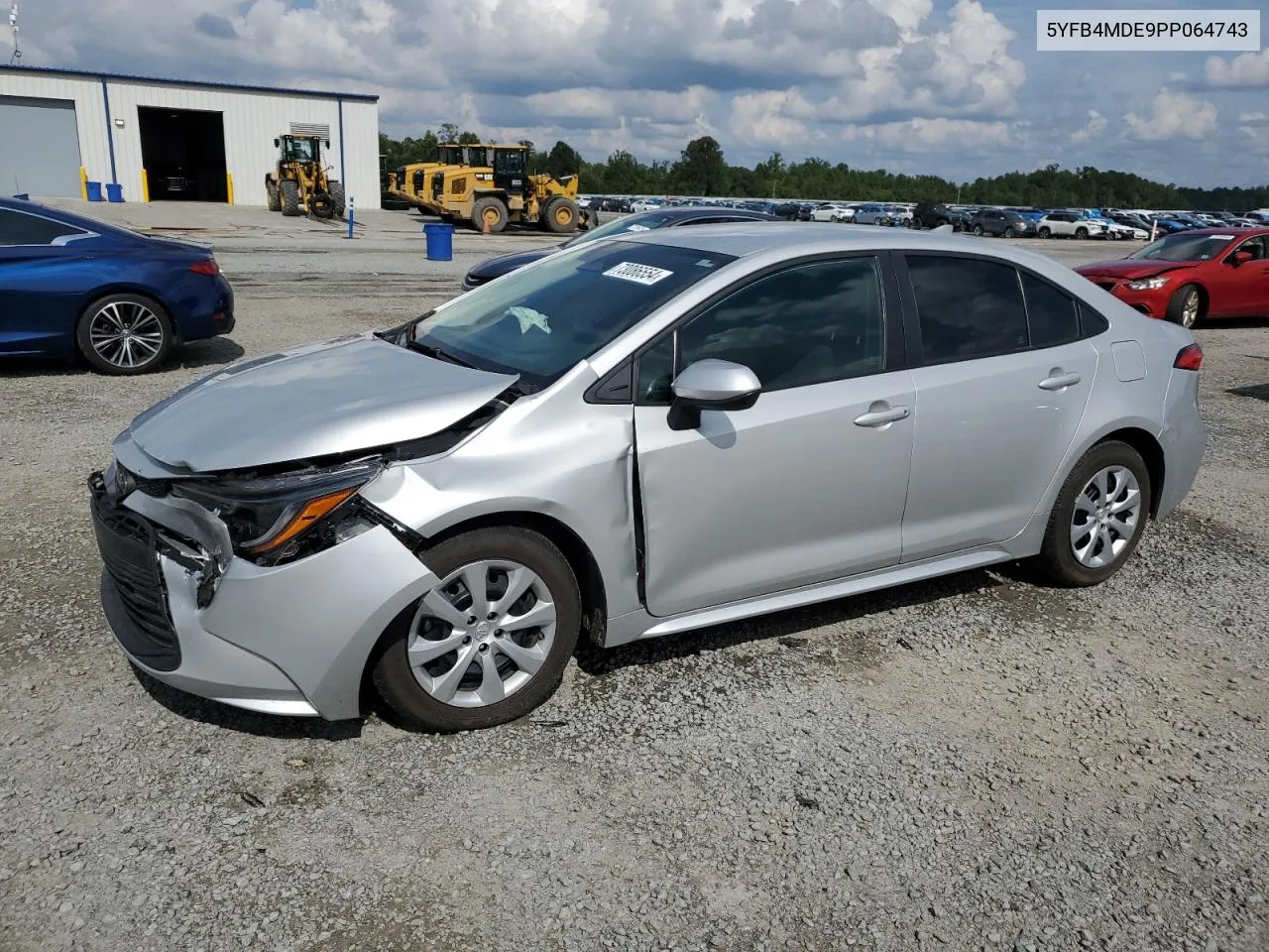 2023 Toyota Corolla Le VIN: 5YFB4MDE9PP064743 Lot: 73086554