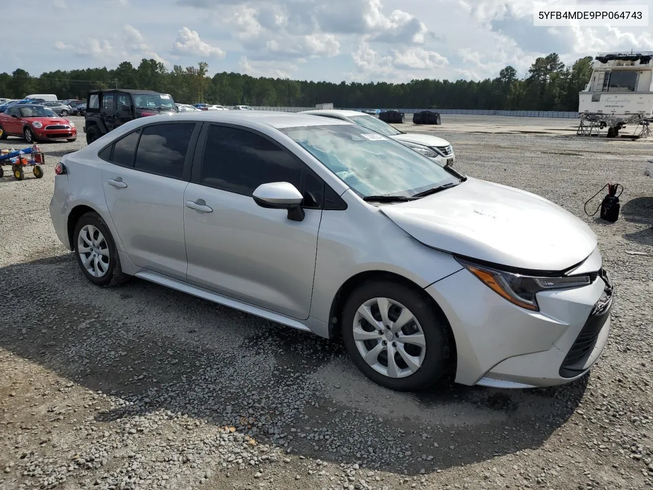 2023 Toyota Corolla Le VIN: 5YFB4MDE9PP064743 Lot: 73086554