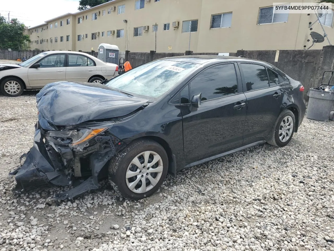 2023 Toyota Corolla Le VIN: 5YFB4MDE9PP077444 Lot: 73292824