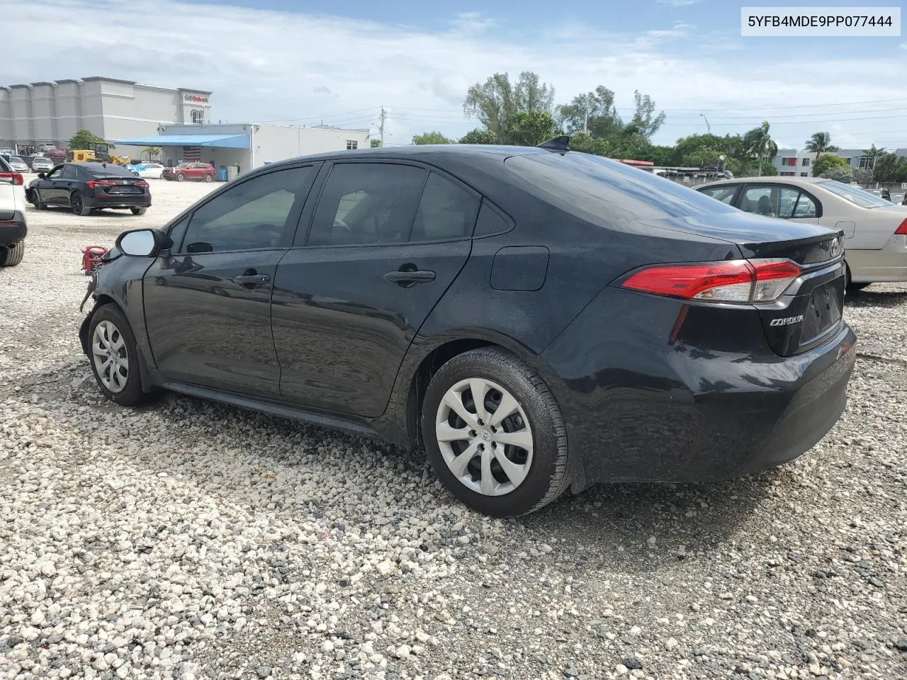 2023 Toyota Corolla Le VIN: 5YFB4MDE9PP077444 Lot: 73292824