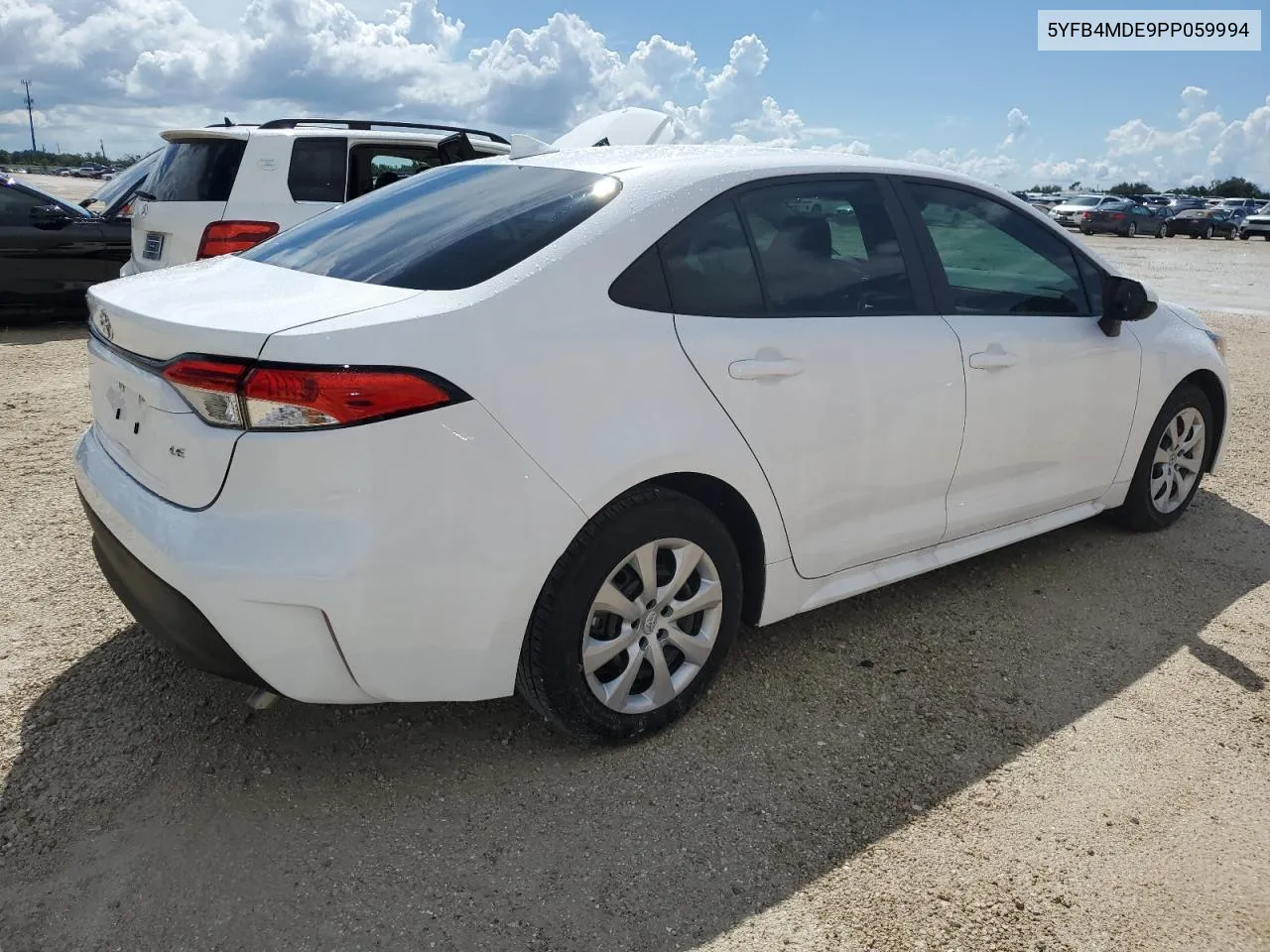 2023 Toyota Corolla Le VIN: 5YFB4MDE9PP059994 Lot: 73875734