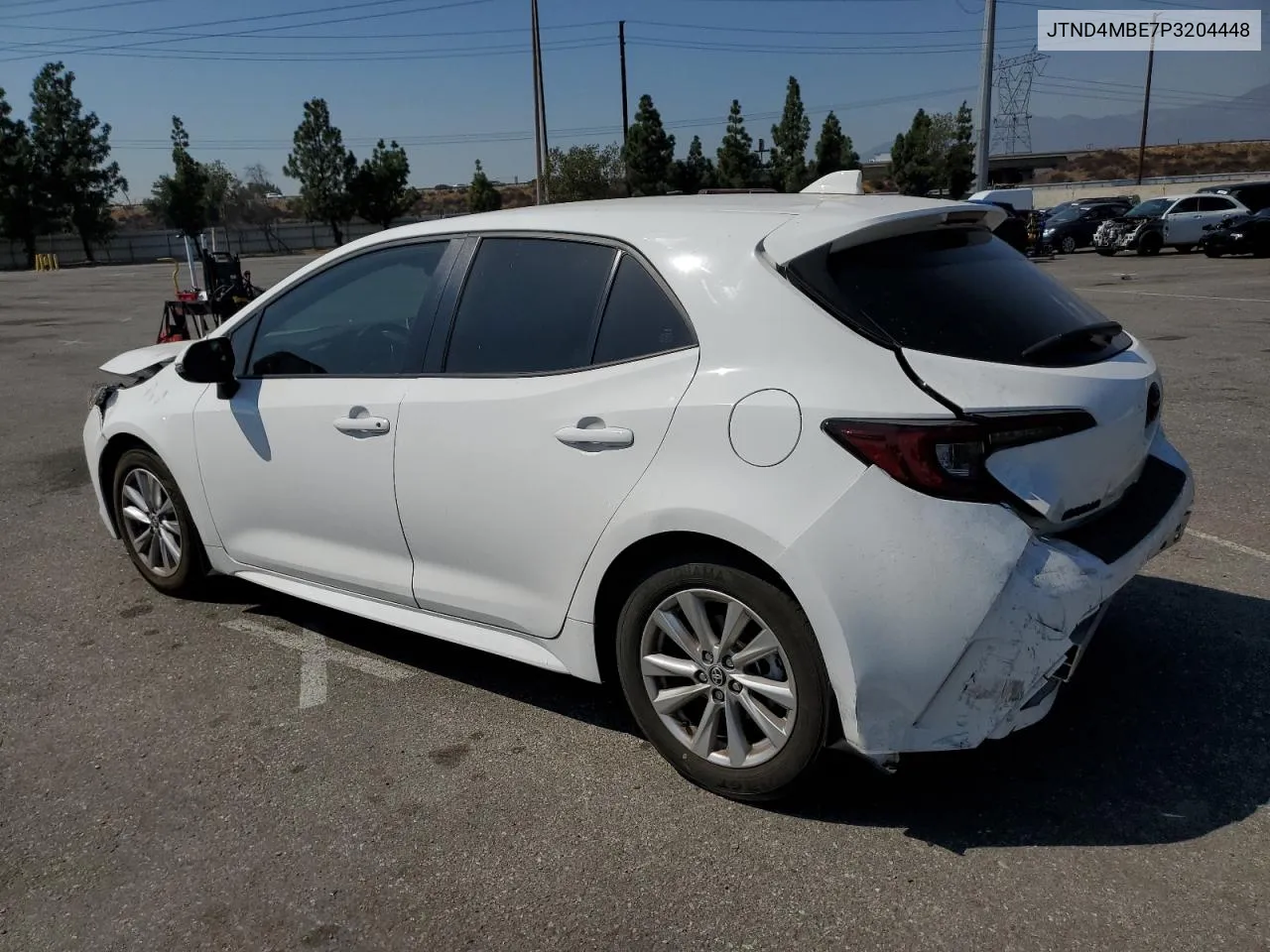 2023 Toyota Corolla Se VIN: JTND4MBE7P3204448 Lot: 74135484