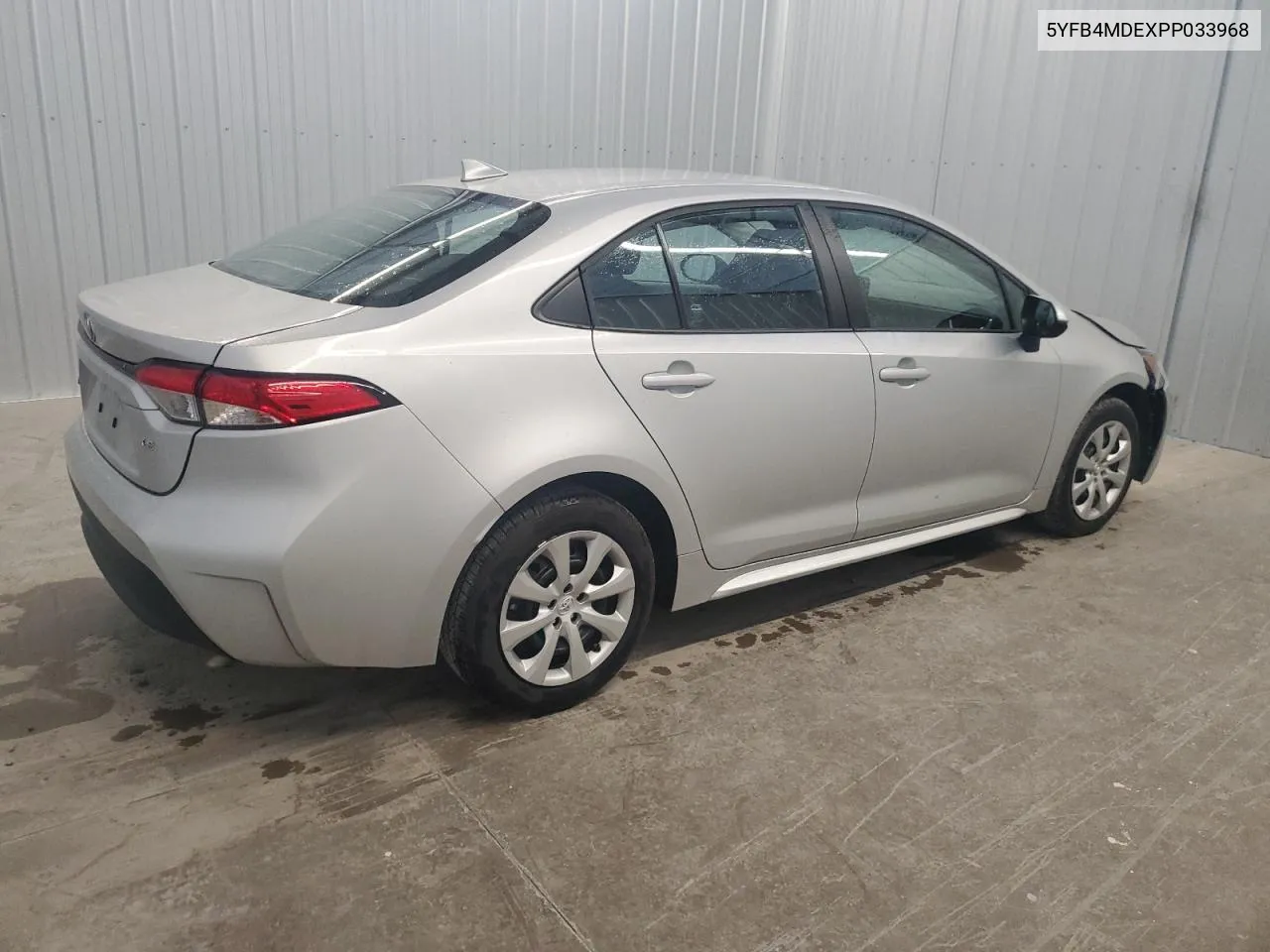 2023 Toyota Corolla Le VIN: 5YFB4MDEXPP033968 Lot: 75791974