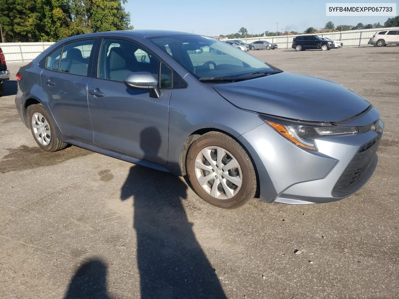 2023 Toyota Corolla Le VIN: 5YFB4MDEXPP067733 Lot: 76279124