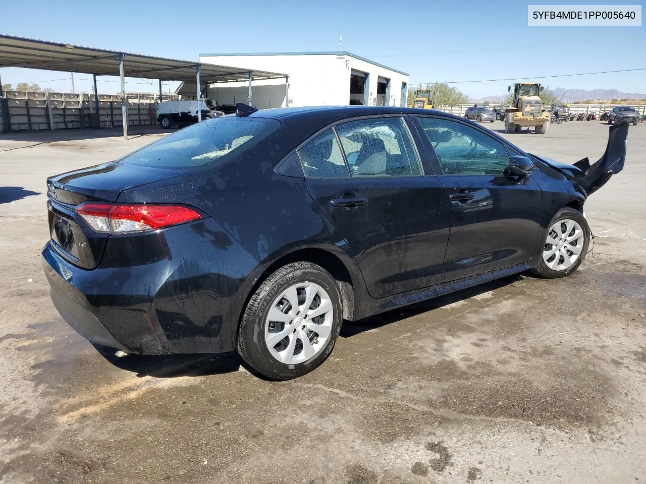 2023 Toyota Corolla Le VIN: 5YFB4MDE1PP005640 Lot: 77185614