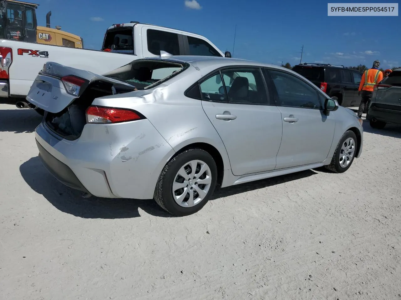 2023 Toyota Corolla Le VIN: 5YFB4MDE5PP054517 Lot: 77379514