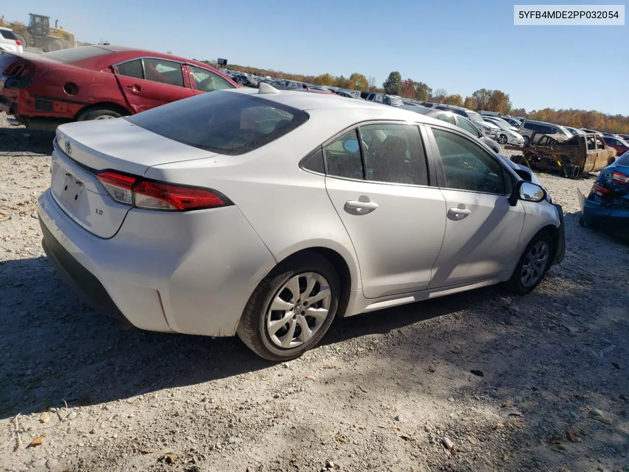 2023 Toyota Corolla Le VIN: 5YFB4MDE2PP032054 Lot: 77401764