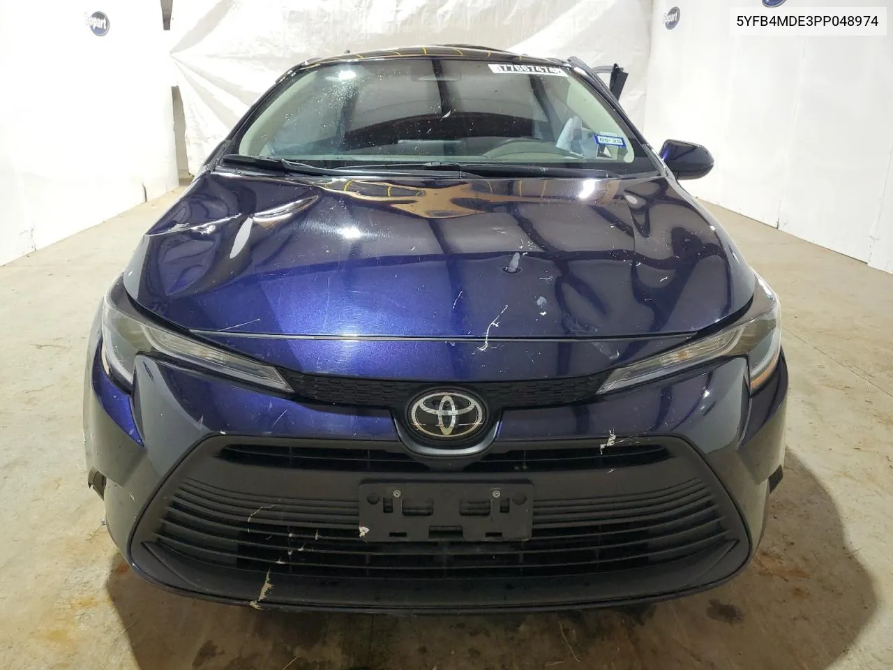 2023 Toyota Corolla Le VIN: 5YFB4MDE3PP048974 Lot: 77667474