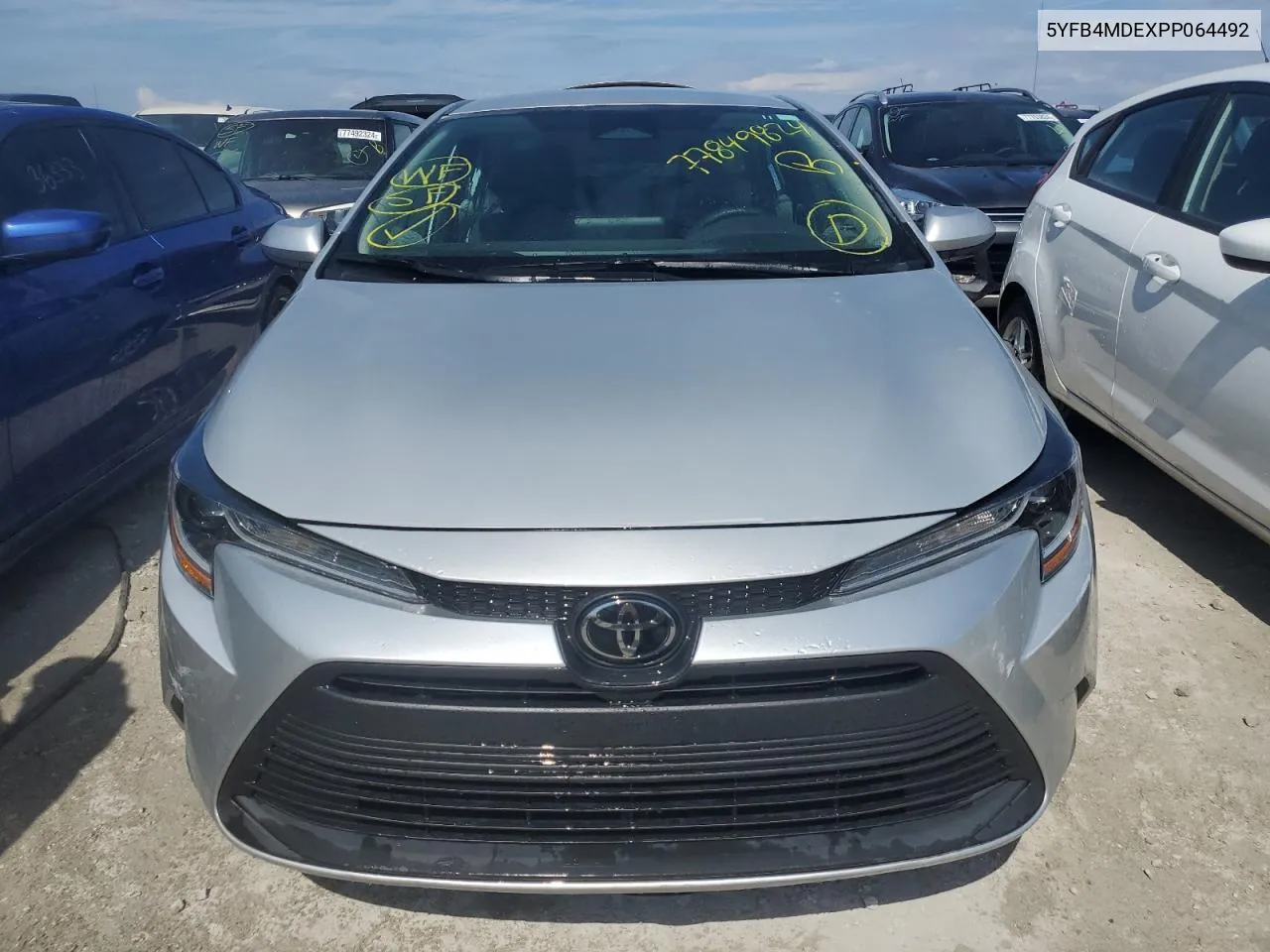 2023 Toyota Corolla Le VIN: 5YFB4MDEXPP064492 Lot: 77849824