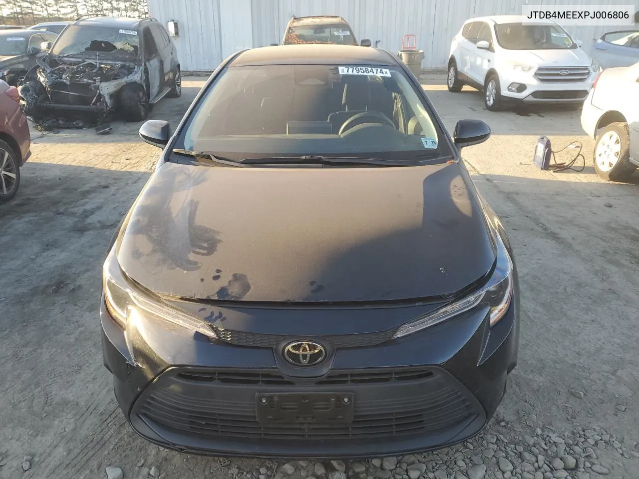 2023 Toyota Corolla Le VIN: JTDB4MEEXPJ006806 Lot: 77958474