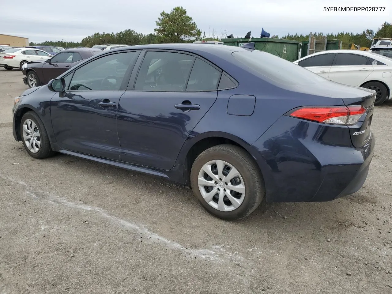 2023 Toyota Corolla Le VIN: 5YFB4MDE0PP028777 Lot: 78385854