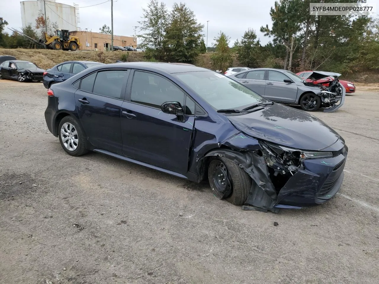 2023 Toyota Corolla Le VIN: 5YFB4MDE0PP028777 Lot: 78385854