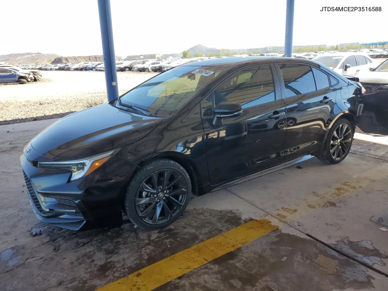 2023 Toyota Corolla Se VIN: JTDS4MCE2P3516588 Lot: 78950144