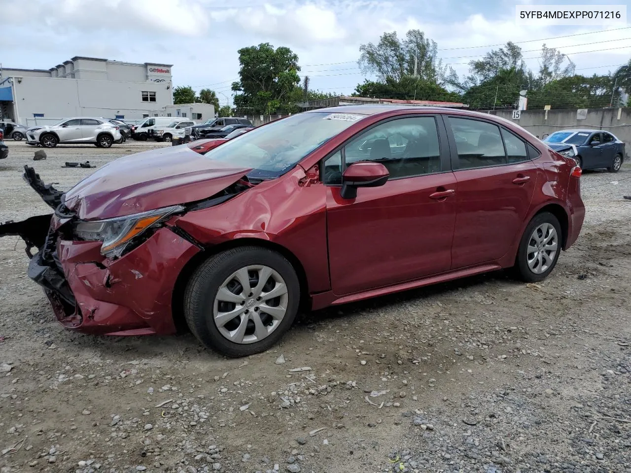 5YFB4MDEXPP071216 2023 Toyota Corolla Le