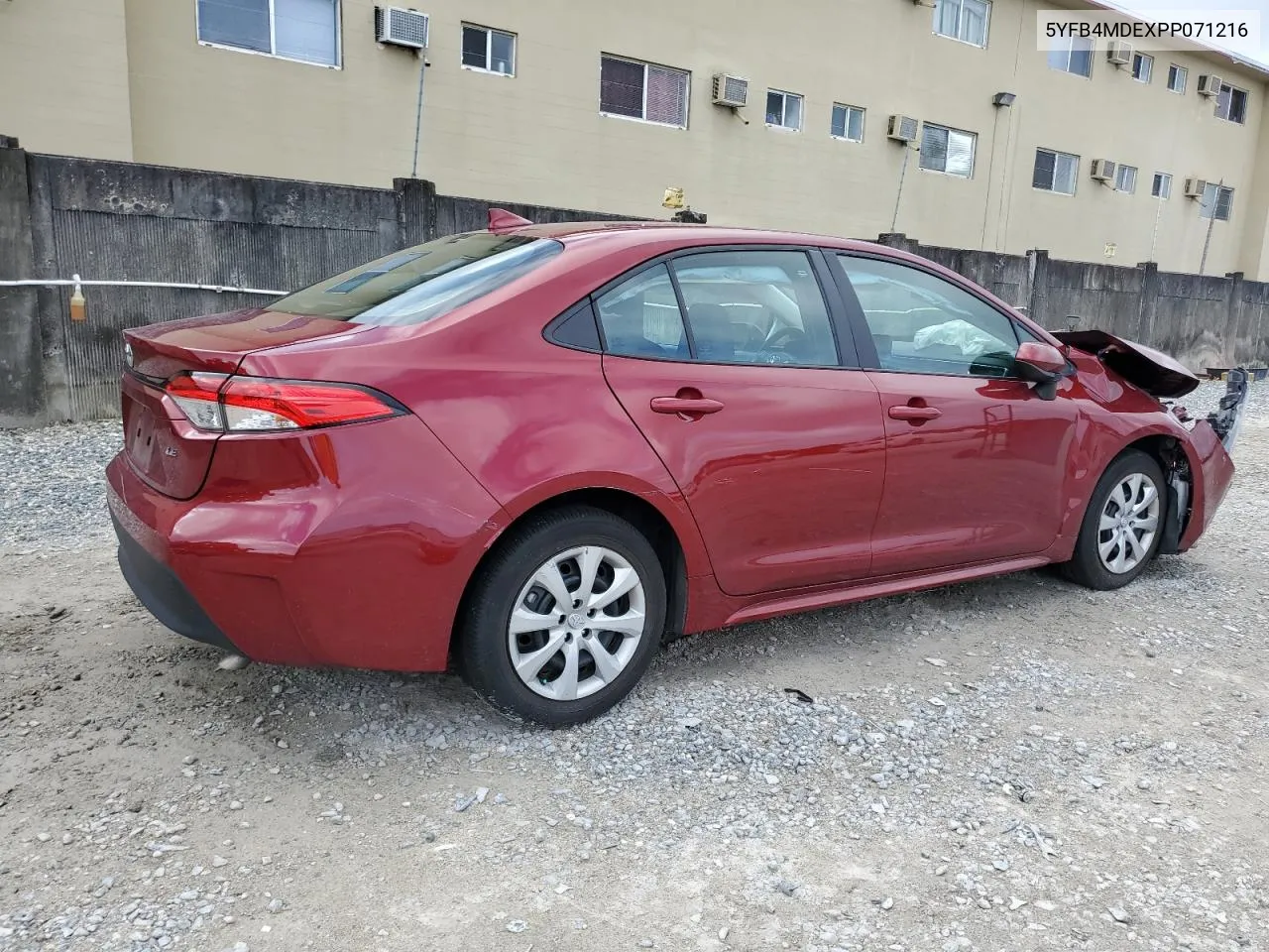 5YFB4MDEXPP071216 2023 Toyota Corolla Le