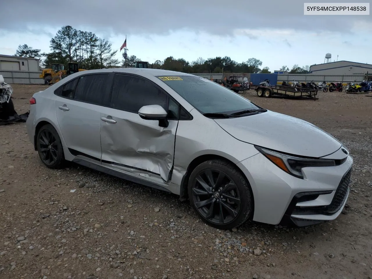 2023 Toyota Corolla Se VIN: 5YFS4MCEXPP148538 Lot: 79894714