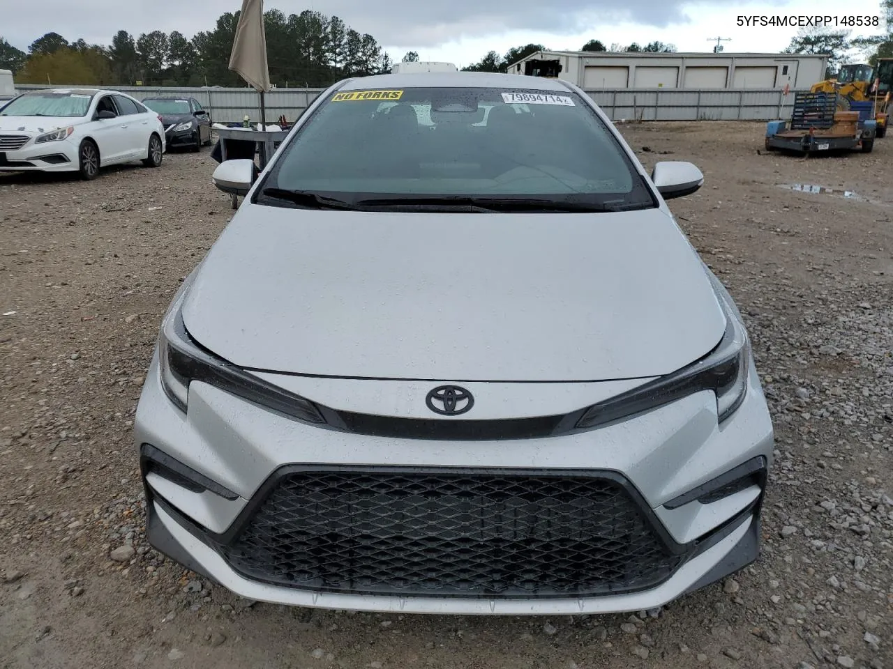 2023 Toyota Corolla Se VIN: 5YFS4MCEXPP148538 Lot: 79894714