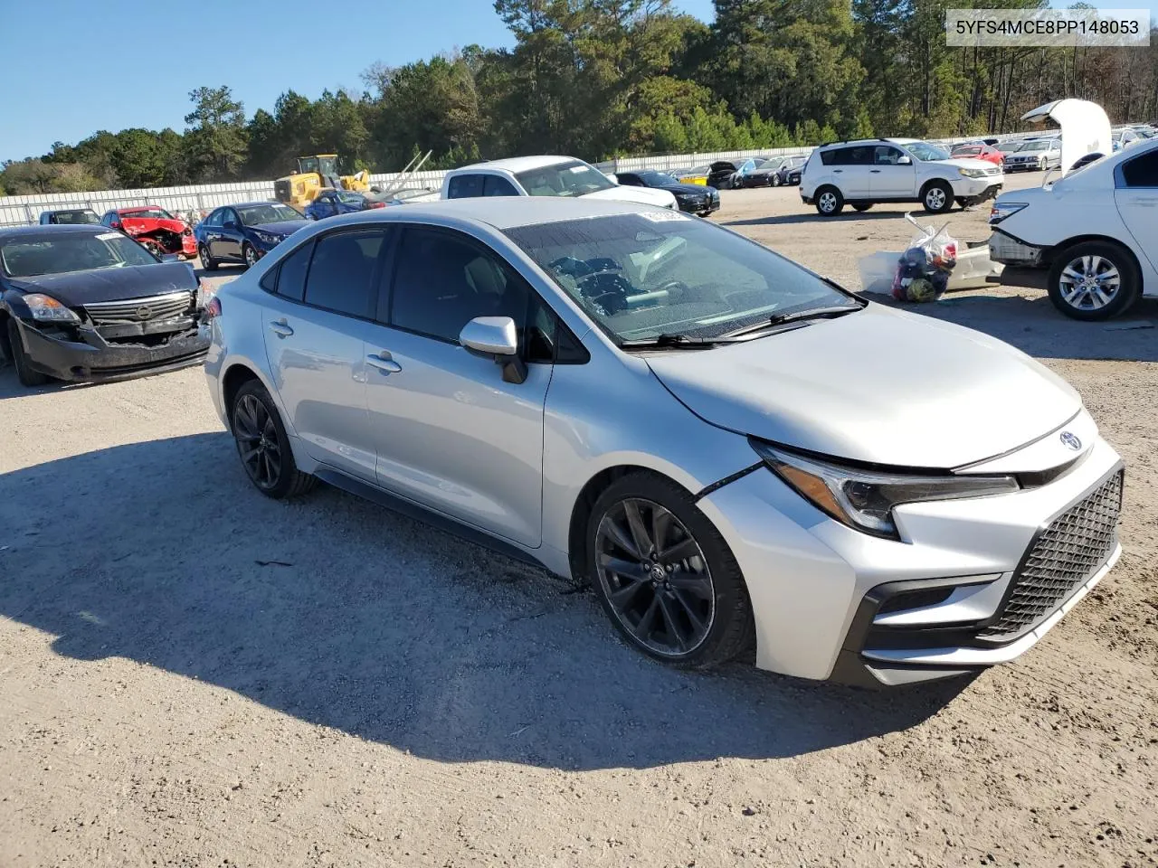 2023 Toyota Corolla Se VIN: 5YFS4MCE8PP148053 Lot: 80156064