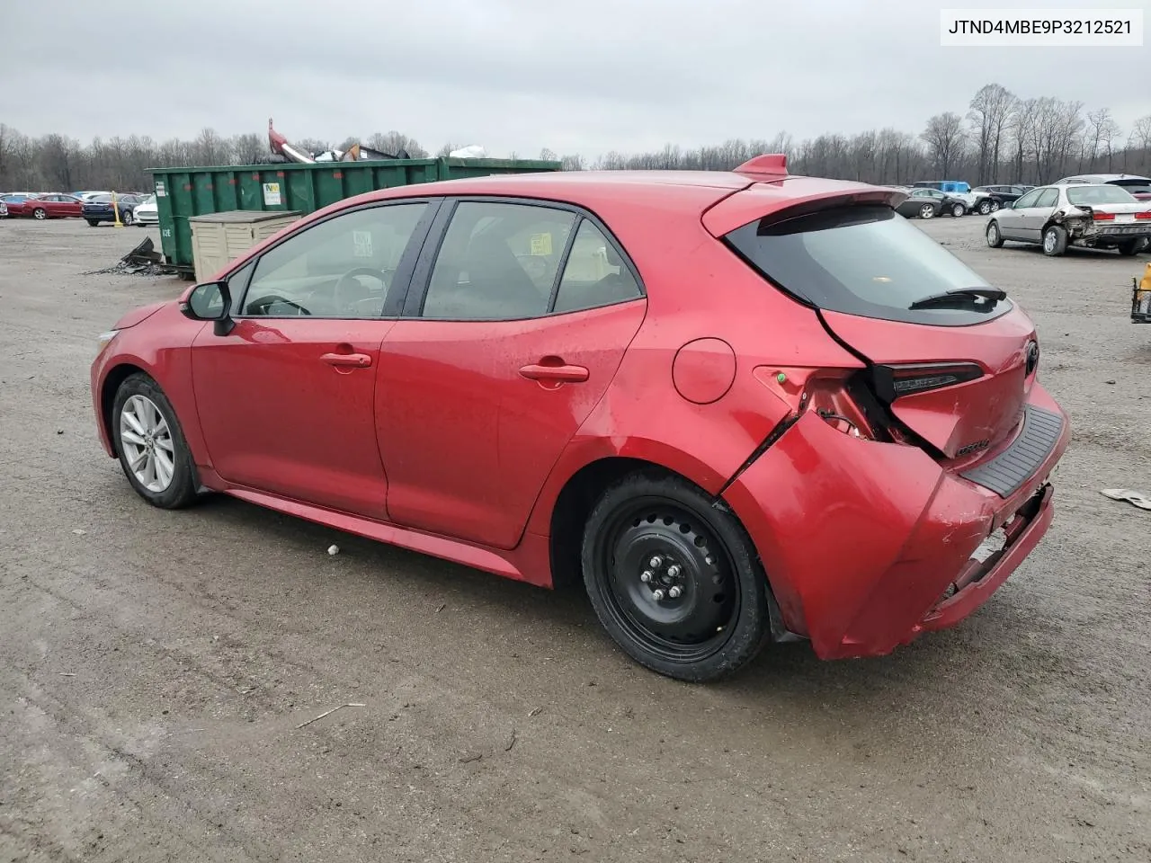 2023 Toyota Corolla Se VIN: JTND4MBE9P3212521 Lot: 80661184