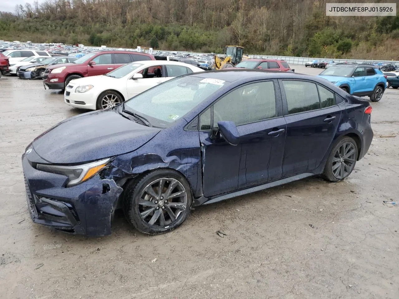 2023 Toyota Corolla Le VIN: JTDBCMFE8PJ015926 Lot: 80727694