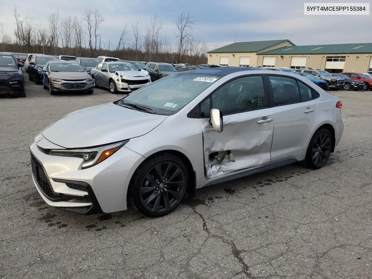 2023 Toyota Corolla Xse VIN: 5YFT4MCE5PP155384 Lot: 81276314