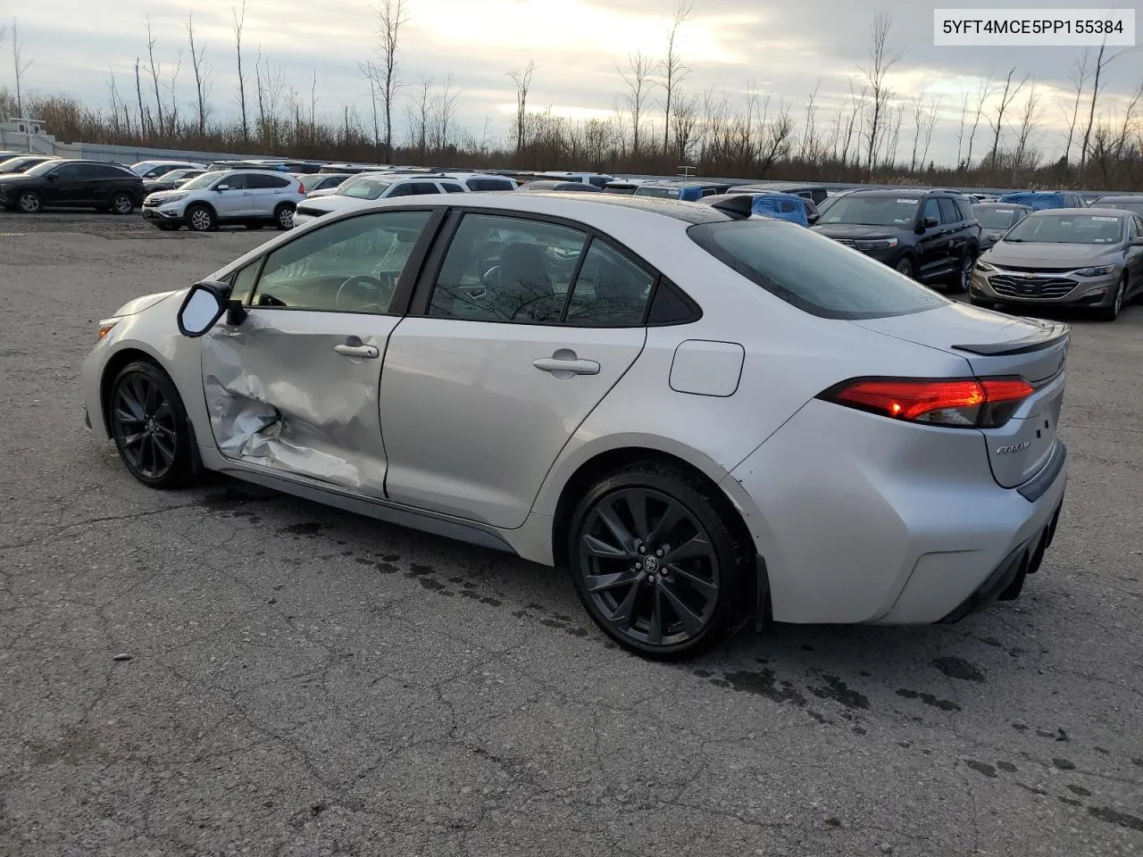 2023 Toyota Corolla Xse VIN: 5YFT4MCE5PP155384 Lot: 81276314