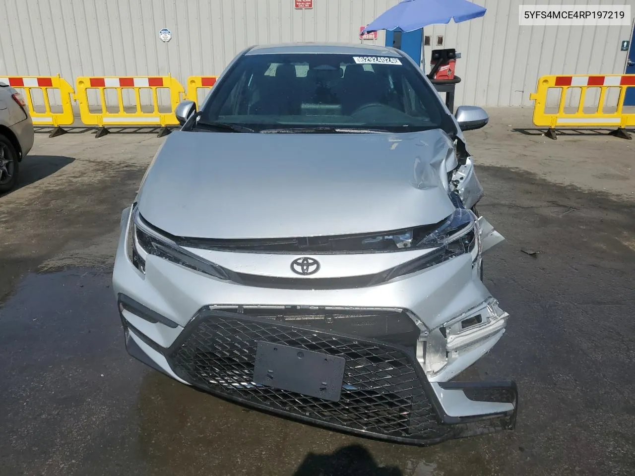 2024 Toyota Corolla Se VIN: 5YFS4MCE4RP197219 Lot: 62924024