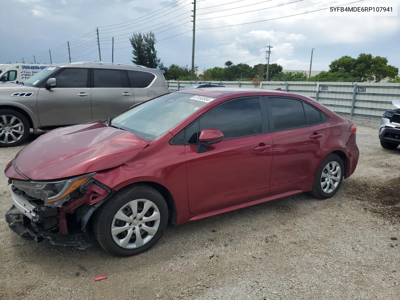 5YFB4MDE6RP107941 2024 Toyota Corolla Le