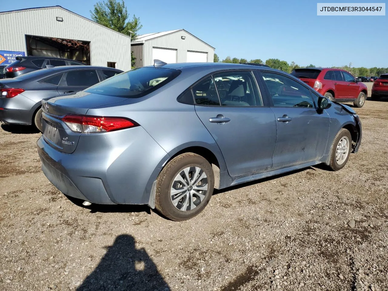 2024 Toyota Corolla Le VIN: JTDBCMFE3R3044547 Lot: 68248114