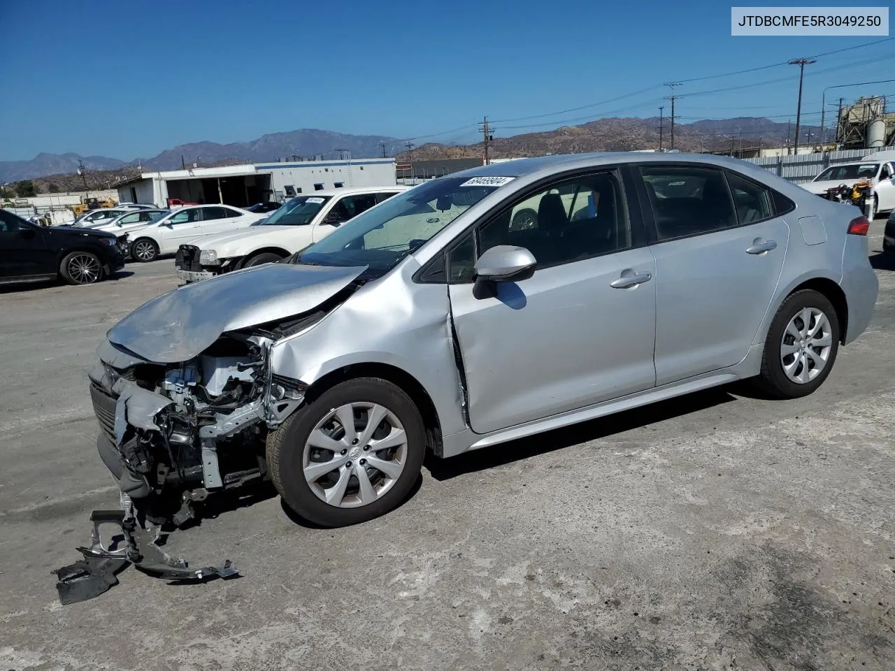 2024 Toyota Corolla Le VIN: JTDBCMFE5R3049250 Lot: 68469904