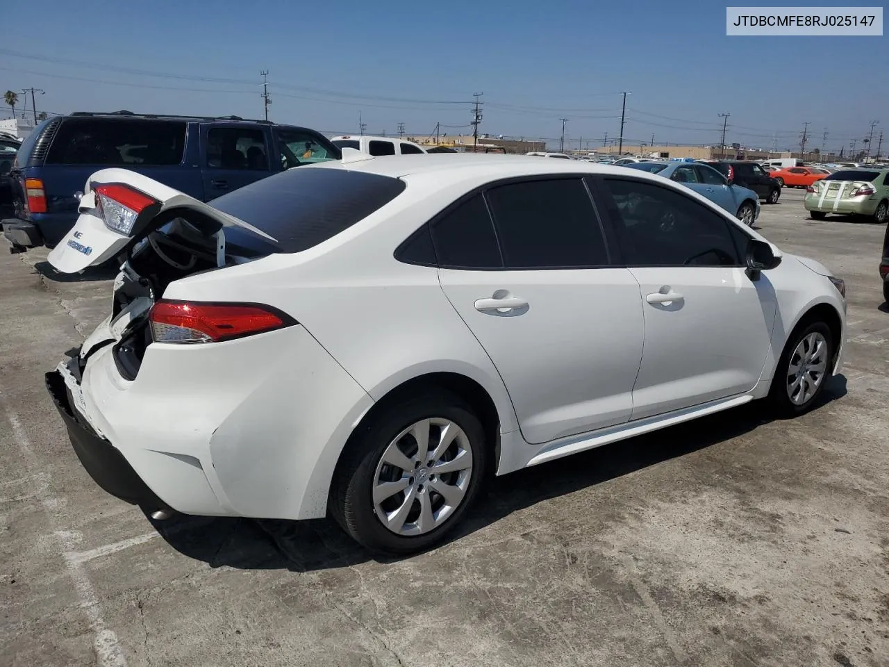 2024 Toyota Corolla Le VIN: JTDBCMFE8RJ025147 Lot: 69532744